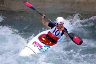 Slalom_canoeing_2012_Olympics_W_K1_CHN_Li_Jingjing
